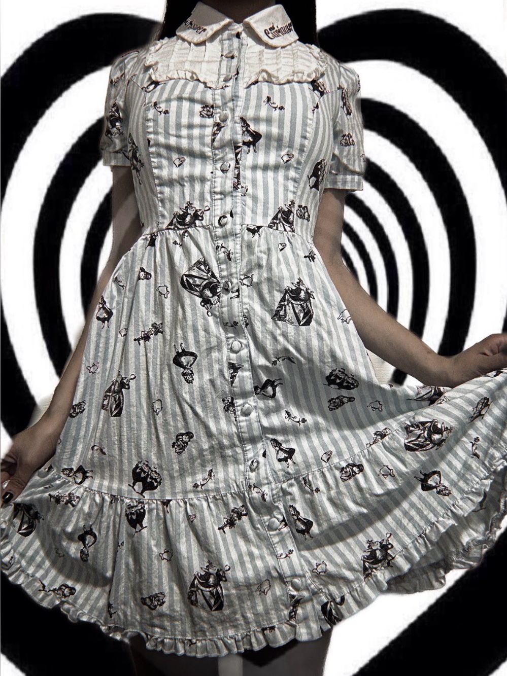 Alice in Wonderland coquette otome dress